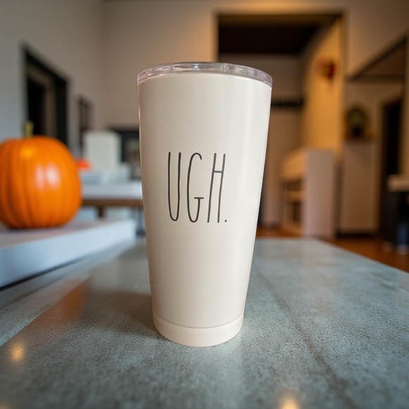 Rae Dunn “UGH.” Tumbler 17 oz – Stainless Steel with Lid – 2020 - Picture 1 of 8